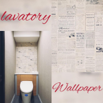 トイレの壁紙で遊び心｜横浜リノベーション
