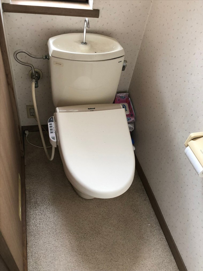 リノベーション前のトイレ｜リノベーション神奈川・横浜