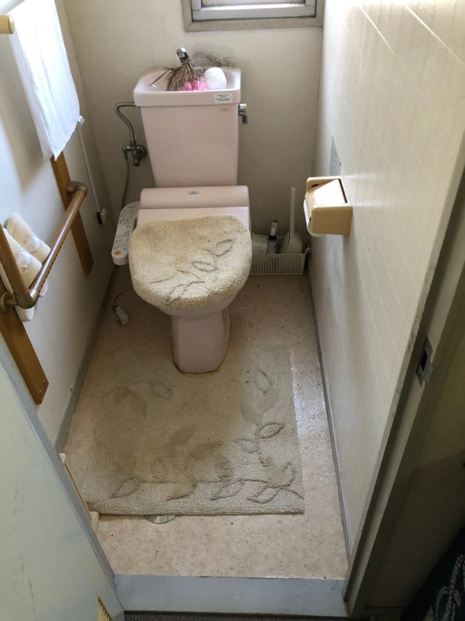 リノベーション前のトイレ｜横浜リノベーション